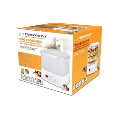 Essiccatore di Alimenti Esperanza EKD004 250 W