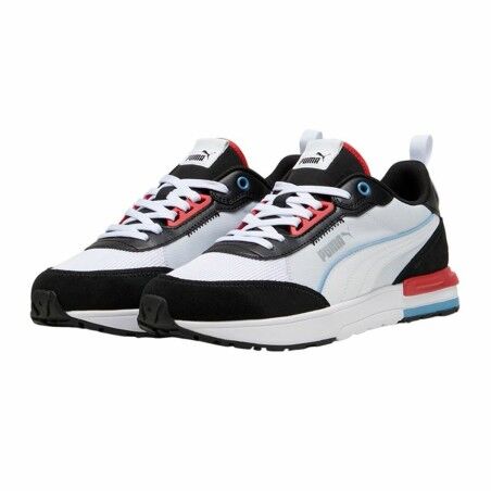 Scarpe da Tennis Casual Puma R22 Azzurro Bianco
