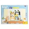 Puzzle per Bambini Bluey Double-face 24 Pezzi 50 x 35 cm (12 Unità)
