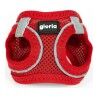 Imbracatura per Cani Gloria Air Mesh Trek Star Regolabile Rosso Taglia XXXS (18-20 cm)