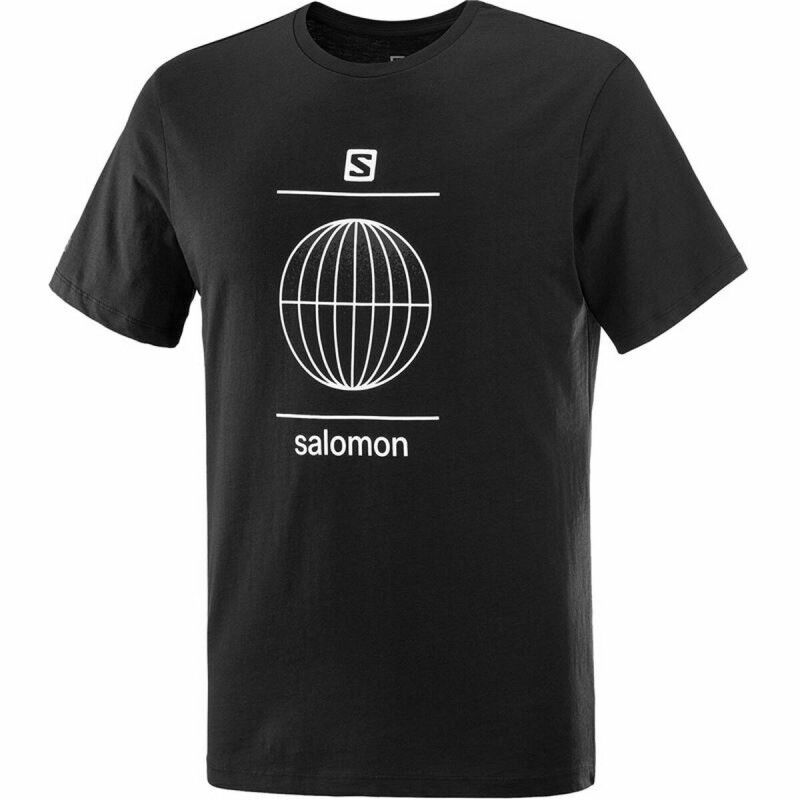 Maglia Sportiva a Maniche Corte Salomon Outlife Summer Nero Maglia Sportiva a Maniche Corte Salomon Outlife Summer Nero