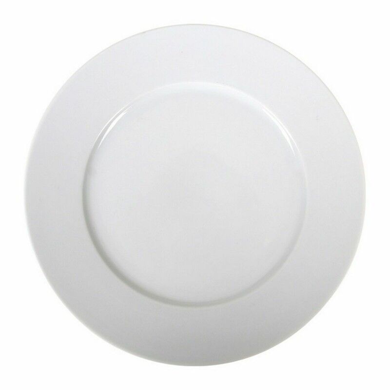 Piatto da pranzo La Mediterránea Saler Porcellana Bianco (Ø 25 cm) Piatto da pranzo La Mediterránea Saler Porcellana Bianco (Ø 25 cm)