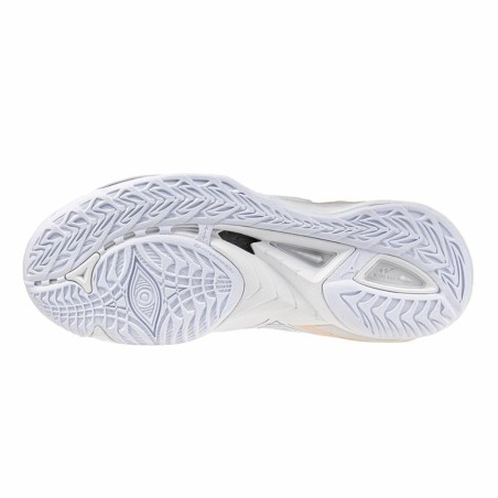 Scarpe Sportive da Donna Mizuno Wave Mirage 5 Bianco Donna Pallamano