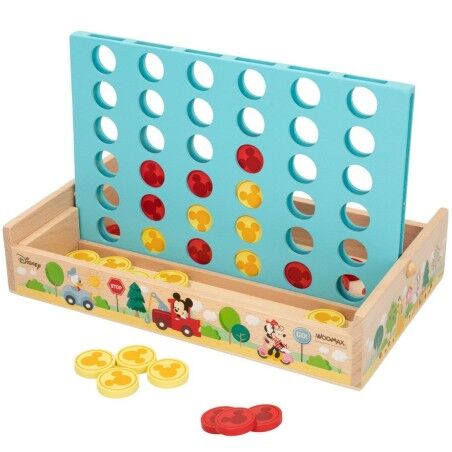 Tris a 4 Disney 25 x 16 x 15,5 cm (6 Unità) (37 Pezzi)