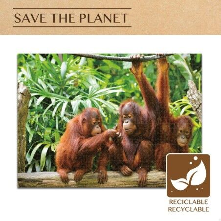 Puzzle Colorbaby Orangutan 6 Unità 68 x 50 x 0,1 cm
