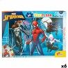 Puzzle per Bambini Spider-Man Double-face 60 Pezzi 70 x 1,5 x 50 cm (6 Unità)