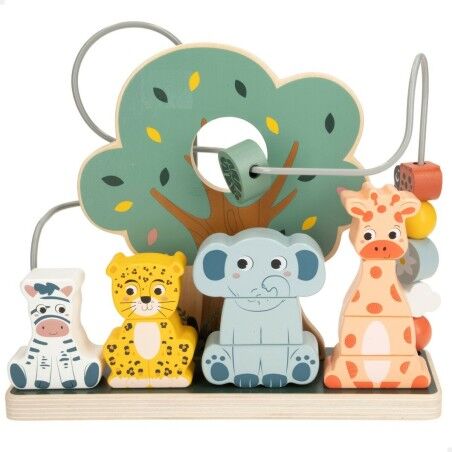 Gioco di Abilità per Bambini Woomax animali 25 x 22 x 10 cm (6 Unità)