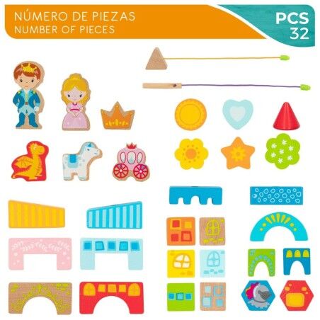 Set di Costruzioni Woomax 32 Pezzi (6 Unità)