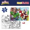 Puzzle per Bambini Spidey Double-face 24 Pezzi 70 x 1,5 x 50 cm (6 Unità)