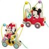 Giocattolo da trascinamento Disney Legno (6 Unità)