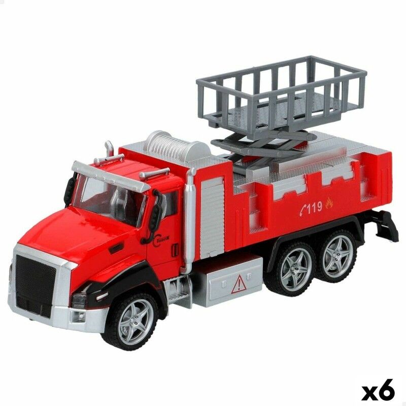 Camion dei Pompieri Speed & Go 21 x 9,5 x 5,5 cm (6 Unità) Camion dei Pompieri Speed & Go 21 x 9,5 x 5,5 cm (6 Unità)
