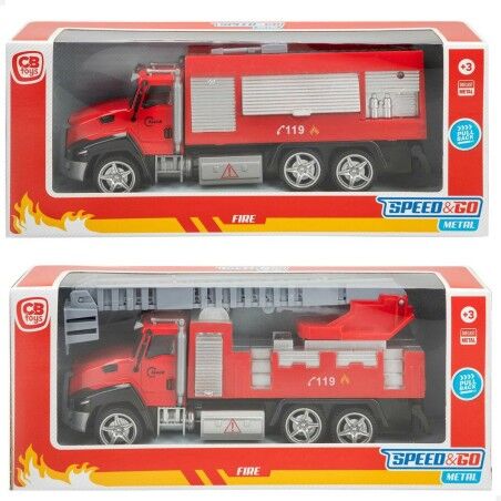 Camion dei Pompieri Speed & Go 21 x 9,5 x 5,5 cm (6 Unità)