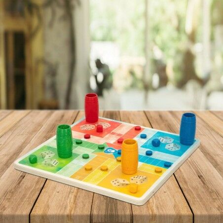 Tabellone per Parcheesi e Gioco dell'Oca Colorbaby 25 x 1 x 25 cm (25 Pezzi) (6 Unità)