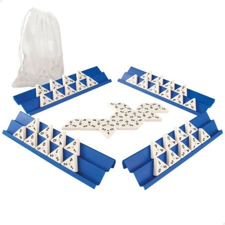 Gioco da Tavolo Colorbaby Rummi 24,5 x 3 x 6 cm (6 Unità) (60 Pezzi)