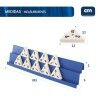 Gioco da Tavolo Colorbaby Rummi 24,5 x 3 x 6 cm (6 Unità) (60 Pezzi)