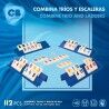 Gioco da Tavolo Colorbaby Rummi 24,5 x 3 x 6 cm (6 Unità) (112 Pezzi)