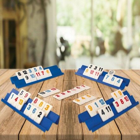 Gioco da Tavolo Colorbaby Rummi 24,5 x 3 x 6 cm (6 Unità) (112 Pezzi)