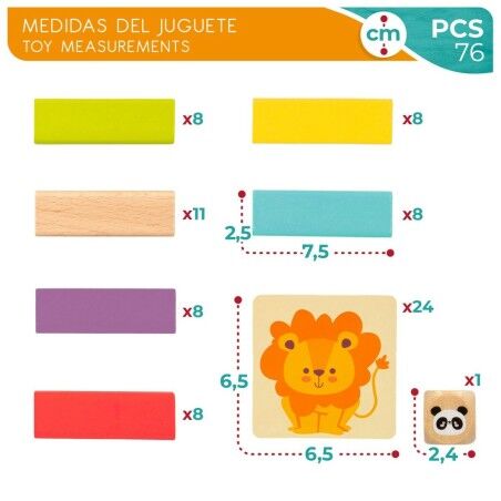 Set di Costruzioni Woomax (6 Unità)