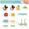 Treno Disney 14 Parti (6 Unità)