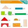 Set di Costruzioni Woomax 50 Pezzi (6 Unità)