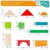 Set di Costruzioni Woomax 50 Pezzi (6 Unità)
