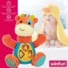 Peluche con Suono Winfun Giraffa 18 x 19 x 8,5 cm (6 Unità)