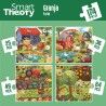 Puzzle per Bambini Colorbaby 4 in 1 174 Pezzi Fattoria 68 x 68 cm (6 Unità)
