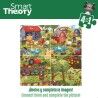 Puzzle per Bambini Colorbaby 4 in 1 174 Pezzi Fattoria 68 x 68 cm (6 Unità)