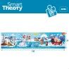 Puzzle per Bambini Colorbaby Artic 4 in 1 174 Pezzi 136 x 34 cm (6 Unità)