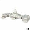 Puzzle 3D Colorbaby Capitolio 126 Pezzi 52,5 x 20,5 x 23,5 cm (6 Unità)