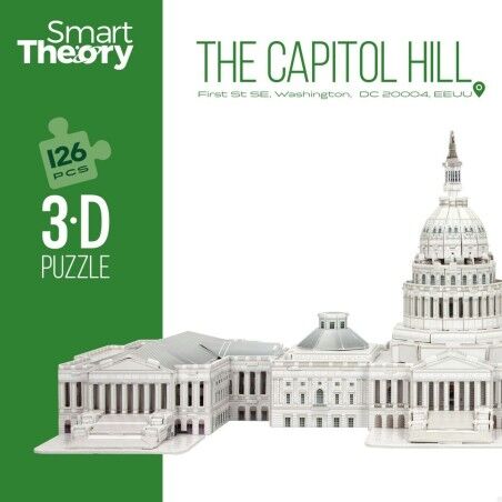 Puzzle 3D Colorbaby Capitolio 126 Pezzi 52,5 x 20,5 x 23,5 cm (6 Unità)