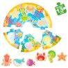 Puzzle per Bambini Lisciani Marino 13 Pezzi 33 x 1 x 32 cm (6 Unità)