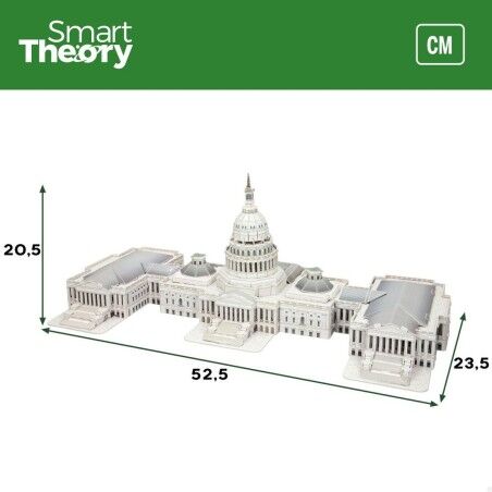 Puzzle 3D Colorbaby Capitolio 126 Pezzi 52,5 x 20,5 x 23,5 cm (6 Unità)