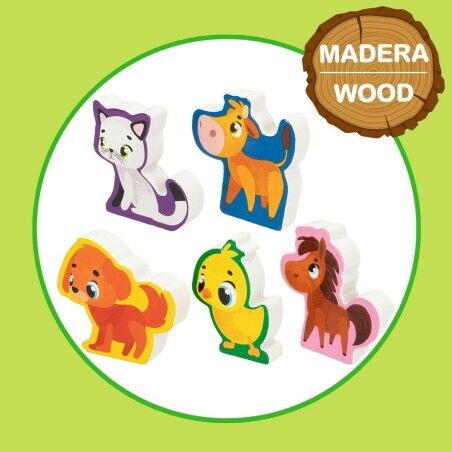 Puzzle per Bambini Lisciani Fattoria 27 Pezzi 48 x 1 x 36 cm (6 Unità)
