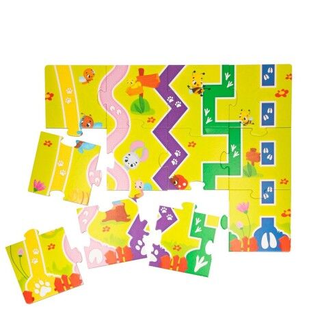Puzzle per Bambini Lisciani Giochi 48 x 1 x 36 cm Fattoria 12 Pezzi 27 Pezzi (6 Unità)
