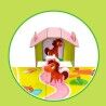 Puzzle per Bambini Lisciani Fattoria 27 Pezzi 48 x 1 x 36 cm (6 Unità)