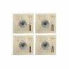 Set per Sushi DKD Home Decor 14,5 x 14,5 x 31 cm Nero Gres Orientale (16 Pezzi)