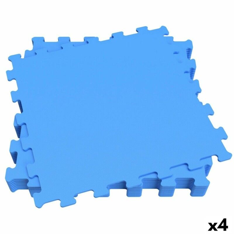Puzzle per Bambini Aktive Azzurro 9 Pezzi Gomma Eva 50 x 0,4 x 50 cm (4 Unità) Puzzle per Bambini Aktive Azzurro 9 Pezzi Gomma Eva 50 x 0,4 x 50 cm (4 Unità)