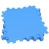 Puzzle per Bambini Aktive Azzurro 9 Pezzi Gomma Eva 50 x 0,4 x 50 cm (4 Unità)