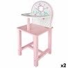 Seggiolone Woomax 25 x 55 x 20 cm Bambole Bianco Rosa 2 Unità