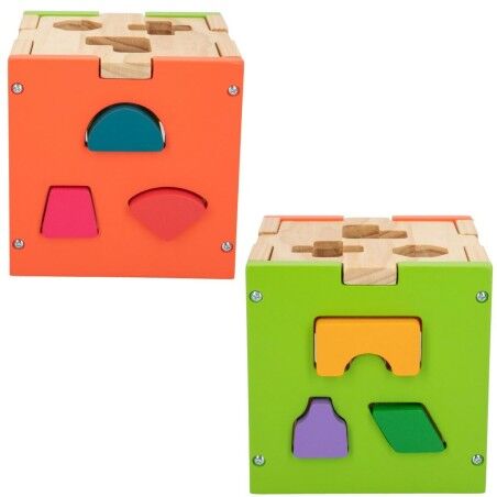 Puzzle di Legno per Bambini Woomax 15 x 15 x 15 cm (6 Unità)