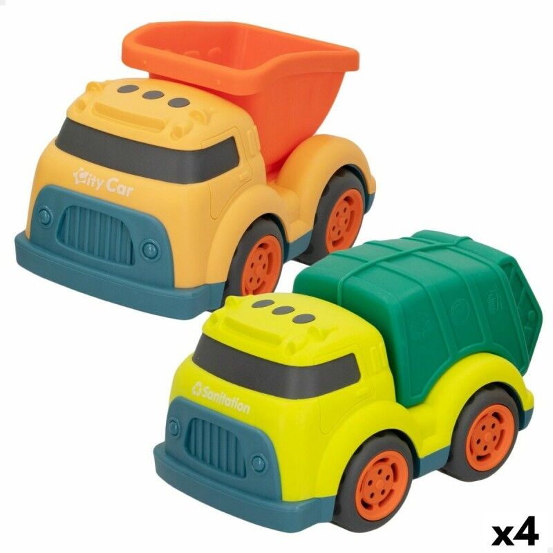 Set Mezzi da Cantiere Motor Town 17,5 x 11 x 11 cm (4 Unità) Set Mezzi da Cantiere Motor Town 17,5 x 11 x 11 cm (4 Unità)