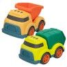 Set Mezzi da Cantiere Motor Town 17,5 x 11 x 11 cm (4 Unità)