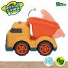 Set Mezzi da Cantiere Motor Town 17,5 x 11 x 11 cm (4 Unità)