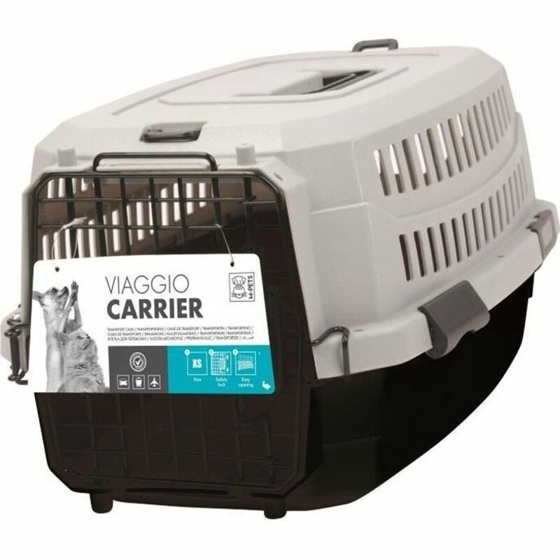 Trasportino MPETS Nero Grigio 68 x 47,6 x 45 cm Cane M Trasportino MPETS Nero Grigio 68 x 47,6 x 45 cm Cane M
