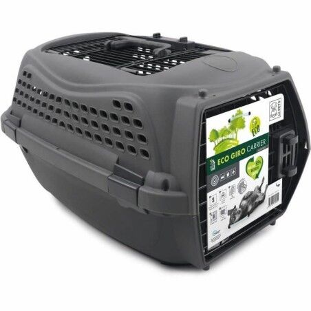 Trasportino MPETS ECO GIRO S Grigio Grigio scuro Plastica Gatto