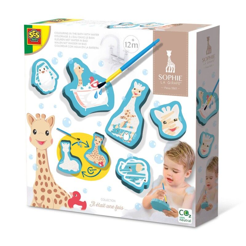 Giocattoli da Bagno SES Creative Sophie La Girafe Colori ad acqua Giocattoli da Bagno SES Creative Sophie La Girafe Colori ad acqua