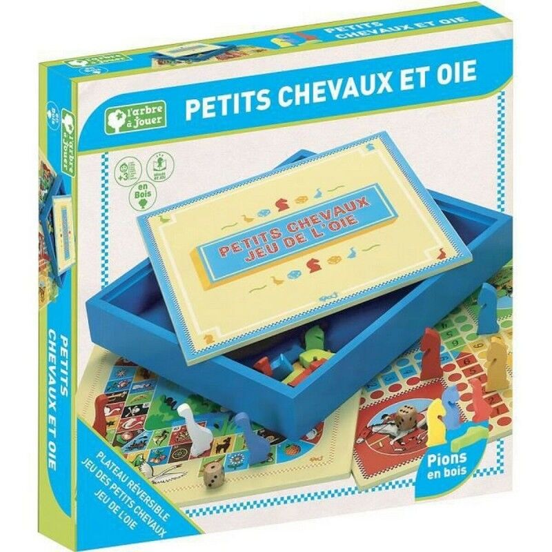 Gioco da Tavolo L´Arbre a Jouer Little Horsesan Goose Games