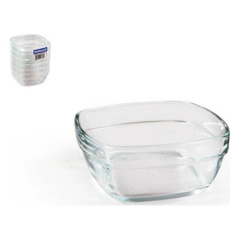 Ciotola Duralex Lys Impilabile Quadrato 150 ml 9 x 9 x 4 cm Ciotola Duralex Lys Impilabile Quadrato 150 ml 9 x 9 x 4 cm