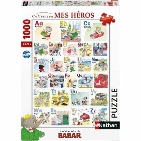 Puzzle Ravensburger Mes Héros 1000 Pezzi (FR)